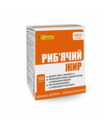 Рыбий жир AN NATUREL (500 мг рыбьего жира) №100 